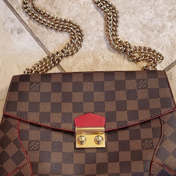 Louis Vuitton Caissa Clutch Damier Ebene Brown - Picture 3 of 6